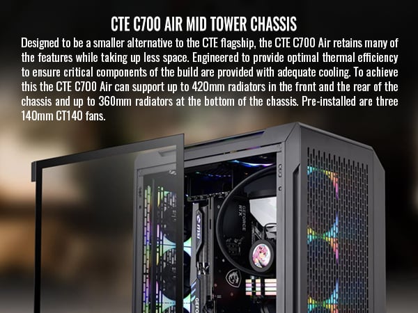 Thermaltake CTE C700 Air Mid Tower Case